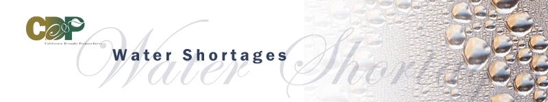 Water Shortages